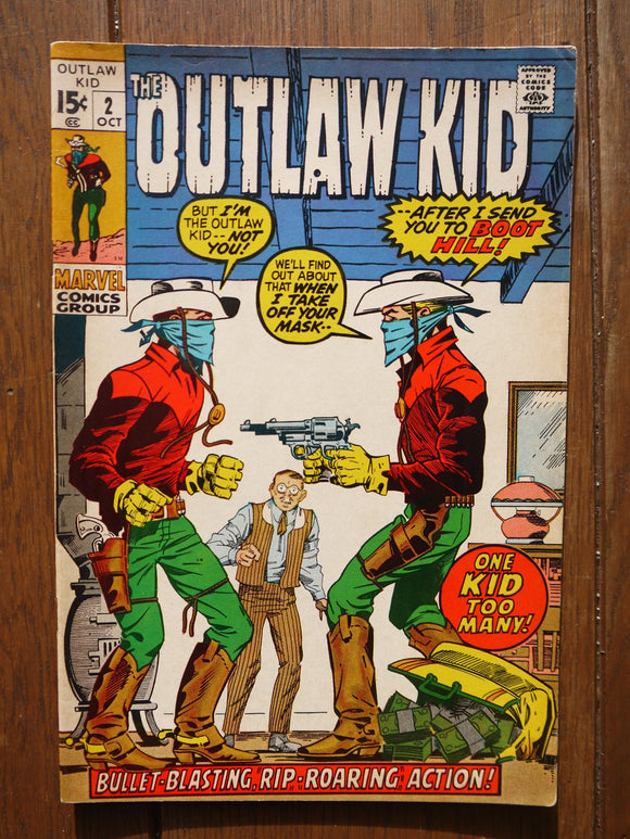 Outlaw Kid (1970) #2 - Mycomicshop.be