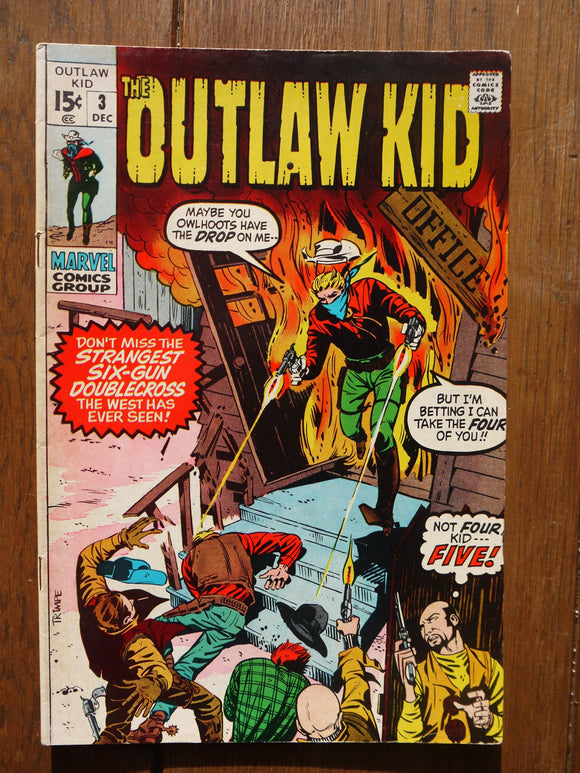 Outlaw Kid (1970) #3 - Mycomicshop.be