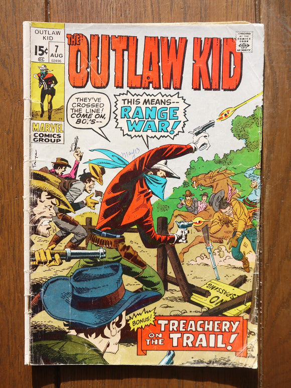 Outlaw Kid (1970) #7 - Mycomicshop.be