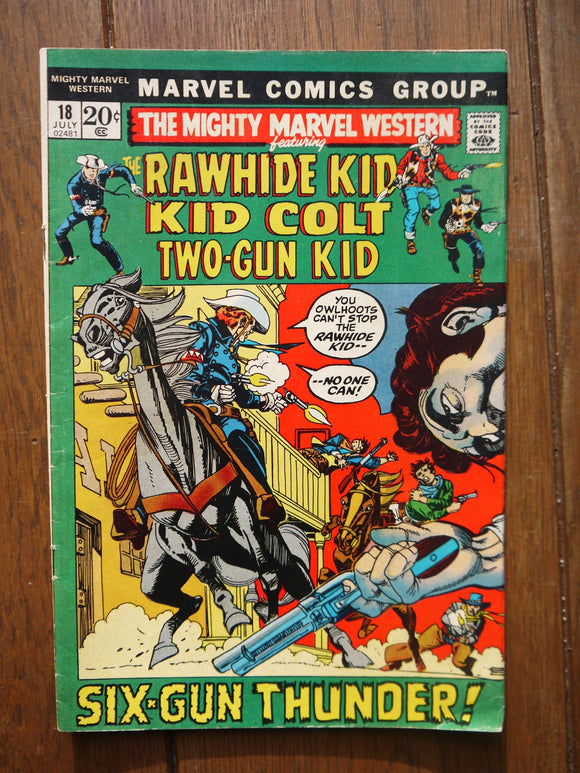 Mighty Marvel Western (1968) #18 - Mycomicshop.be