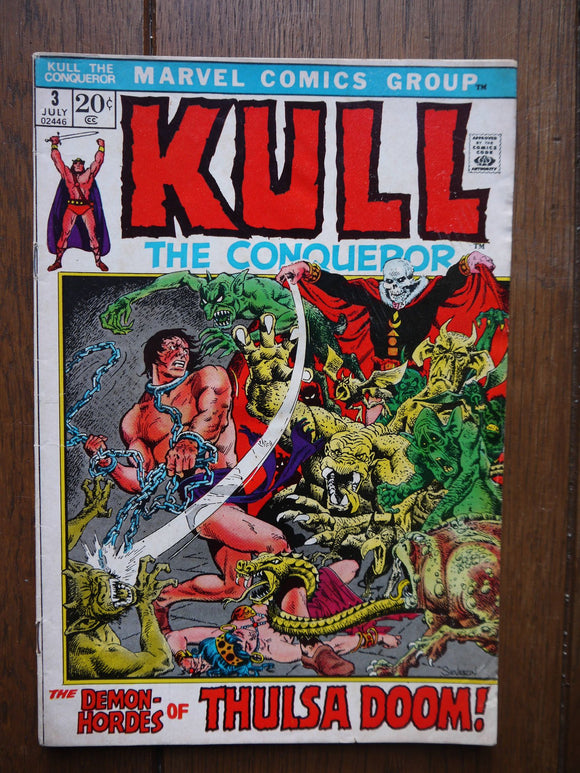 Kull the Conqueror (1971 1st Series) #3 - Mycomicshop.be