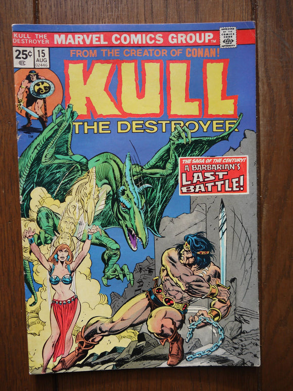 Kull the Conqueror (1971 1st Series) #15 - Mycomicshop.be