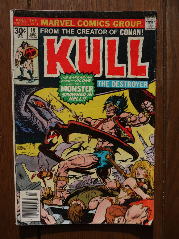 Kull the Conqueror (1971 1st Series) #18 - Mycomicshop.be