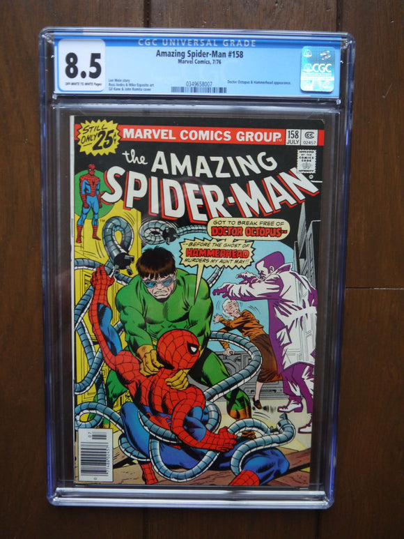Amazing Spider-Man (1963 1st Series) #158 CGC 8.5 - Mycomicshop.be