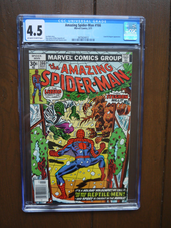 Amazing Spider-Man (1963 1st Series) #166 CGC 4.5 - Mycomicshop.be