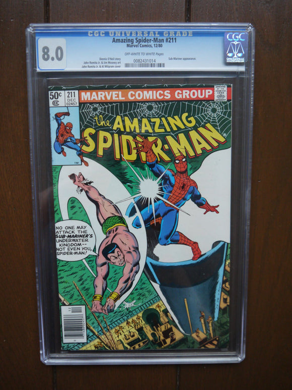 Amazing Spider-Man (1963 1st Series) #211 CGC 8.0 - Mycomicshop.be