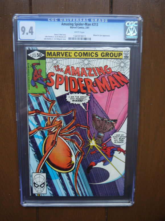 Amazing Spider-Man (1963 1st Series) #213 CGC 9.4 - Mycomicshop.be