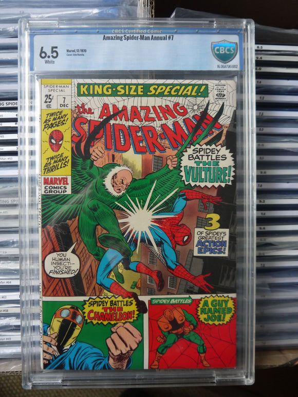 Amazing Spider-Man (1963 1st Series) Annual #7 CGC 6.5 - Mycomicshop.be