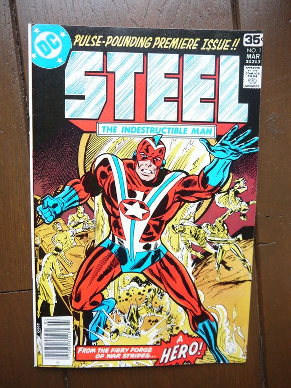 Steel the Indestructible Man (1978) #1 - Mycomicshop.be