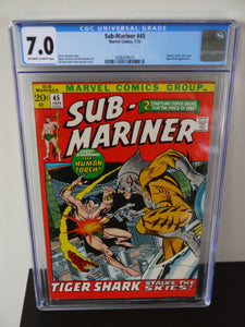 Sub-Mariner (1968 1st Series) #45 CGC 7.0 - Mycomicshop.be