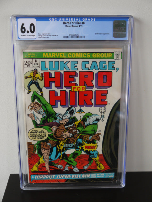 Power Man and Iron Fist (1972 Hero for Hire) #8 CGC 6.0 - Mycomicshop.be