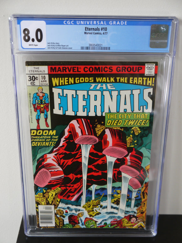 Eternals (1976 1st Series) #10 CGC 8.0 - Mycomicshop.be