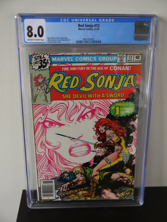 Red Sonja (1977 1st Series) #12 CGC 8.0 - Mycomicshop.be