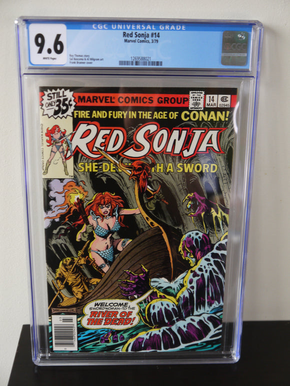 Red Sonja (1977 1st Series) #14 CGC 9.6 - Mycomicshop.be