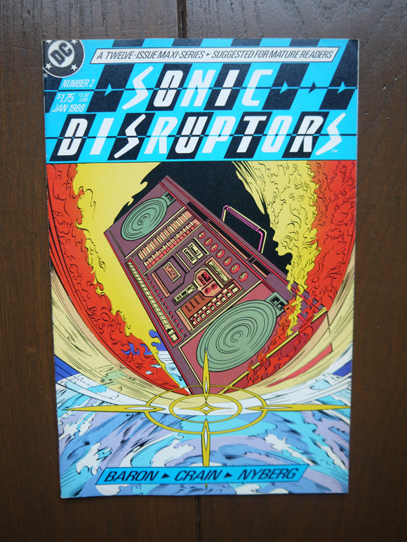 Sonic Disruptors (1987) #2 - Mycomicshop.be