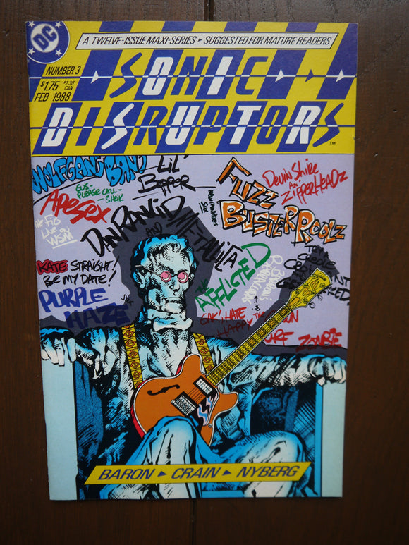 Sonic Disruptors (1987) #3 - Mycomicshop.be