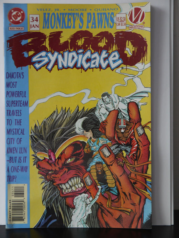 Blood Syndicate (1993 DC/Milestone) #34 - Mycomicshop.be