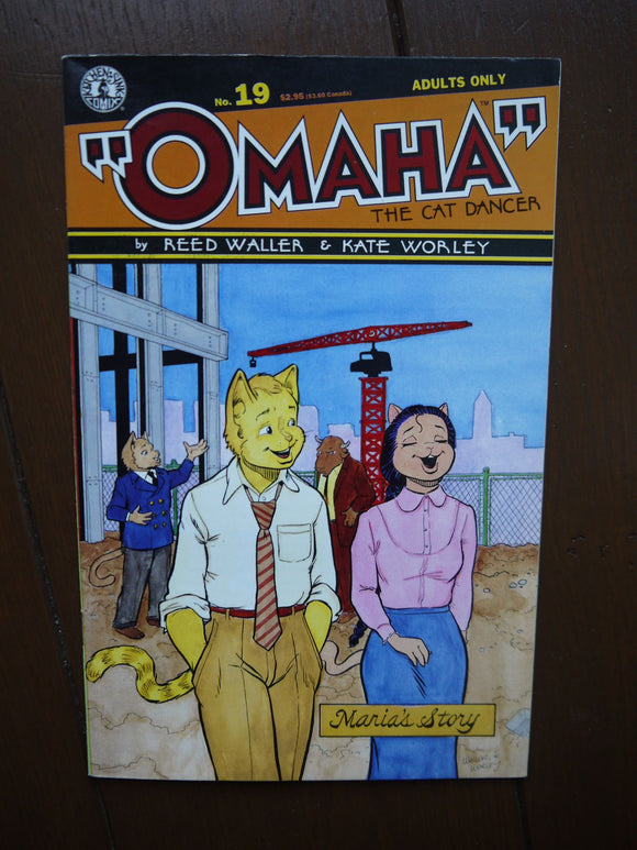 Omaha the Cat Dancer (1986 Kitchen Sink/Fantagraphics) #19 - Mycomicshop.be