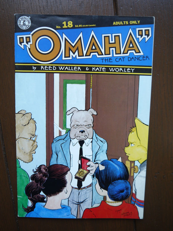 Omaha the Cat Dancer (1986 Kitchen Sink/Fantagraphics) #18 - Mycomicshop.be