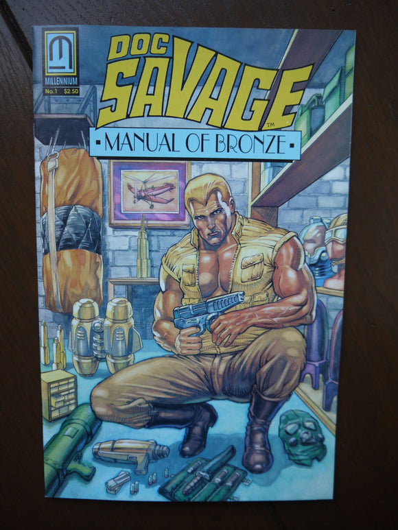 Doc Savage The Manual of Bronze (1992) #1 - Mycomicshop.be