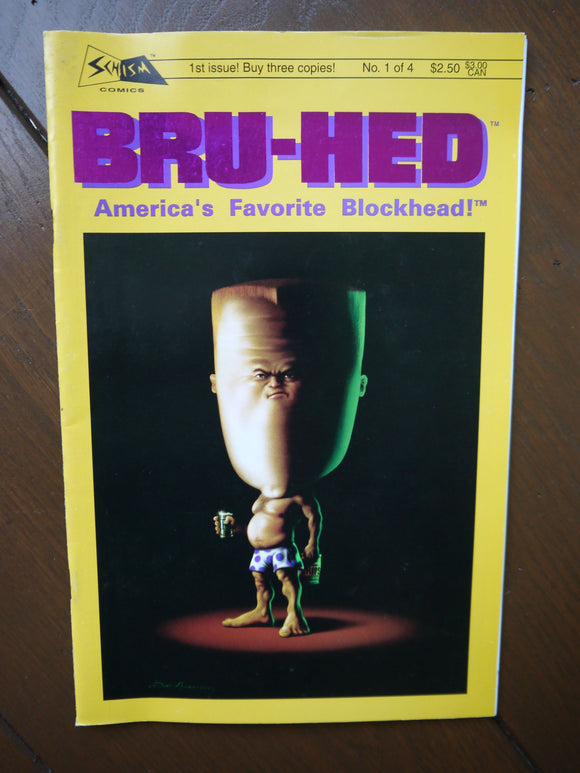 Bru-Hed America's Favorite Blockhead (1994) #1A - Mycomicshop.be