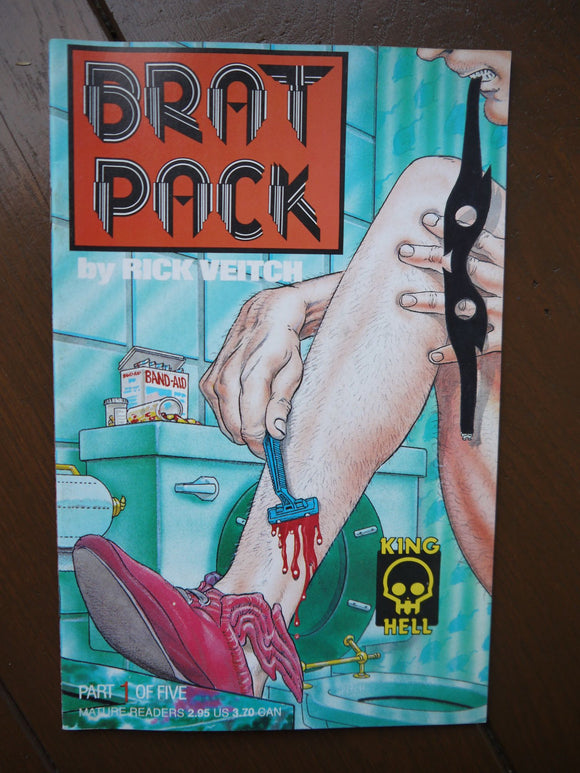 Brat Pack (1990) #1 SIGNED - Mycomicshop.be