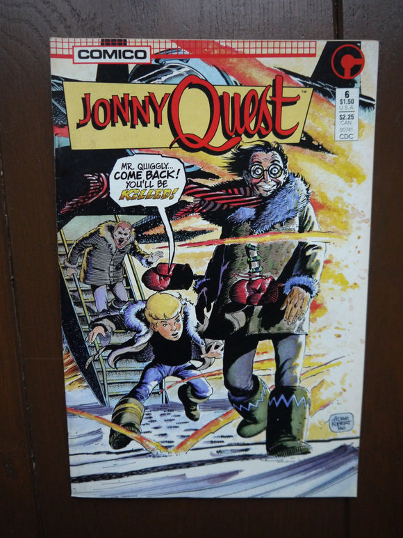 Jonny Quest (1986 Comico) comic books