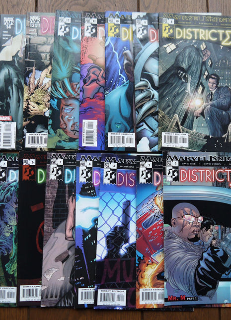 District X (2004) Complete Set - Mycomicshop.be