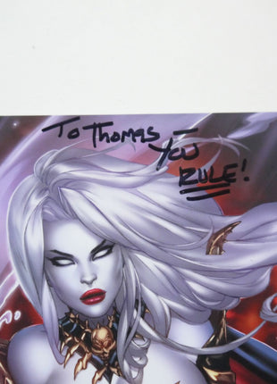 Lady Death Merciless Onslaught #1 Signed Pulido Premiere Edition (2015) - Mycomicshop.be