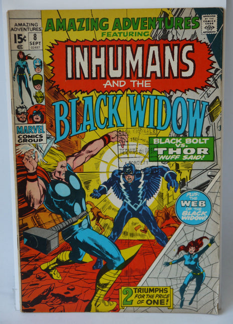 Amazing Adventures (1970 2nd Series) #8 - Mycomicshop.be