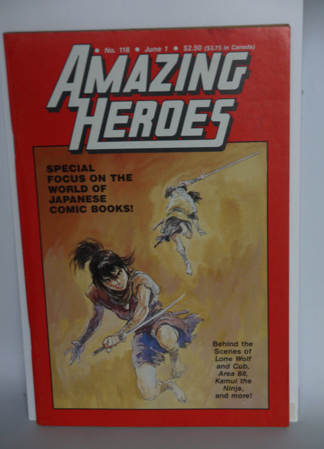 Amazing Heroes (1981) #118 - Mycomicshop.be