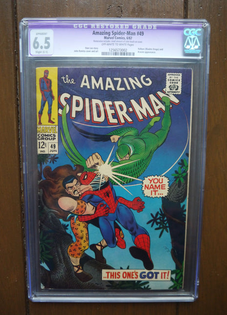Amazing Spider-Man (1963 1st Series) #49 CGC 6.5 - Mycomicshop.be