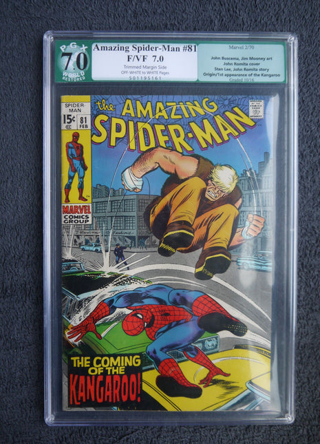 Amazing Spider-Man (1963 1st Series) #81 CGC 7.0 - Mycomicshop.be