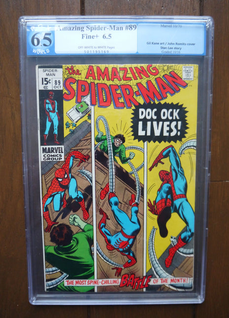 Amazing Spider-Man (1963 1st Series) #89 CGC 6.5 - Mycomicshop.be
