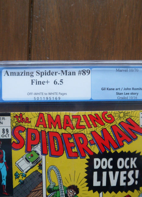 Amazing Spider-Man (1963 1st Series) #89 CGC 6.5 - Mycomicshop.be
