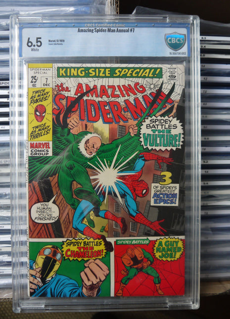 Amazing Spider-Man (1963 1st Series) Annual #7 CGC 6.5 - Mycomicshop.be