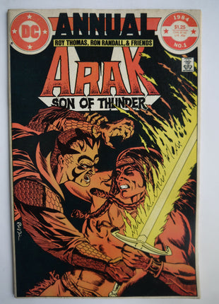 Arak Son of Thunder (1984) Annual #1 - Mycomicshop.be