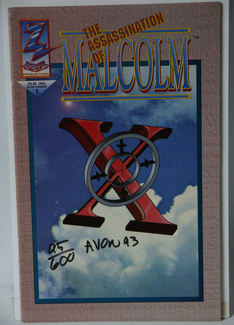 Assassination of Malcolm X (1993) #1 Signed - Mycomicshop.be