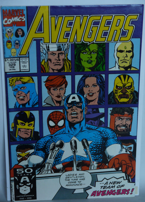 Avengers (1963 1st Series) #329 - Mycomicshop.be