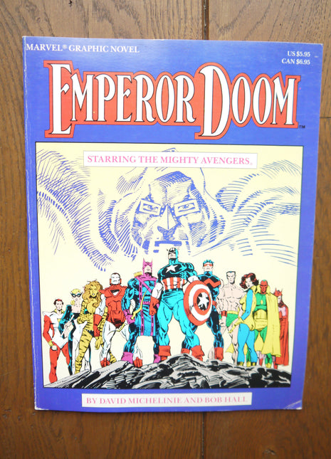 Avengers Emperor Doom GN (1987 Marvel Graphic Novel) #1 - Mycomicshop.be