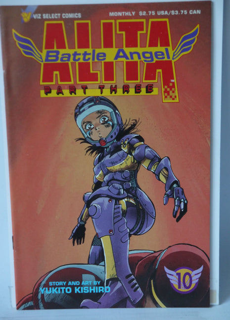 Battle Angel Alita Part 3 (1993) #10 - Mycomicshop.be