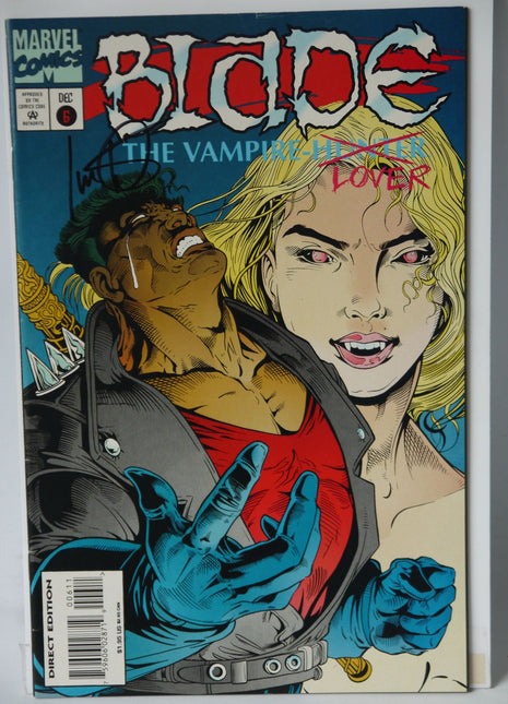 Blade the Vampire Hunter (1994) #6 Signed - Mycomicshop.be