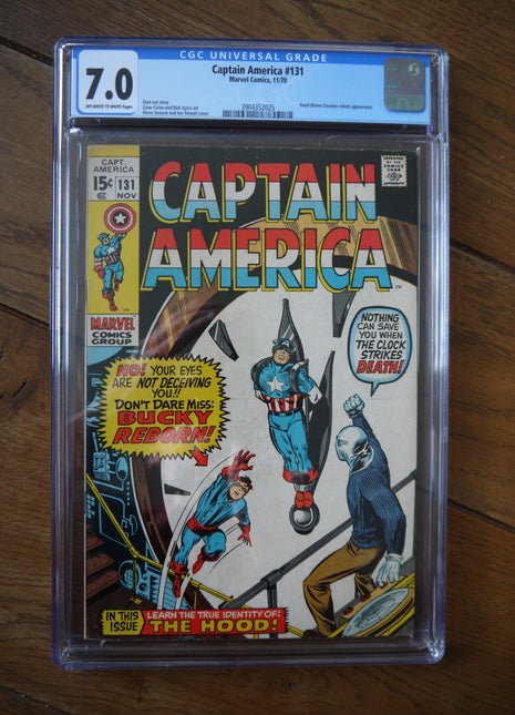 Captain America (1968 1st Series) #131 CGC 7.0 - Mycomicshop.be