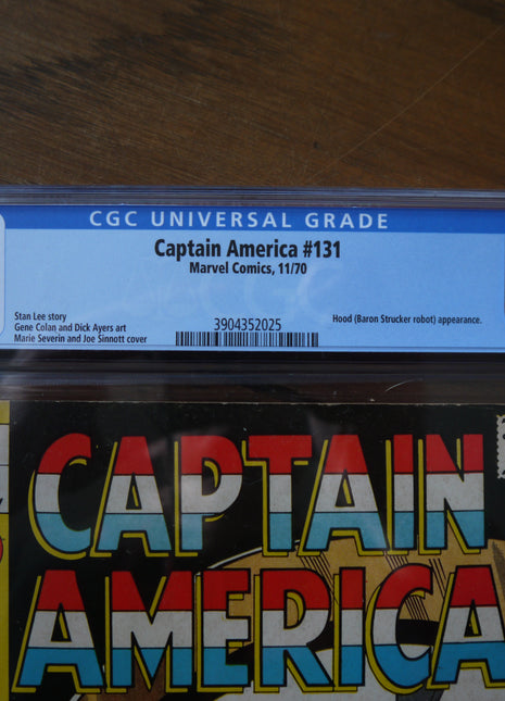 Captain America (1968 1st Series) #131 CGC 7.0 - Mycomicshop.be