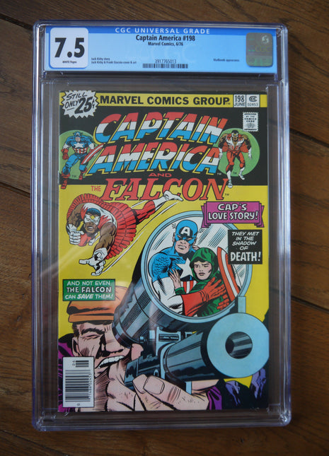 Captain America (1968 1st Series) #198 CGC 7.5 - Mycomicshop.be