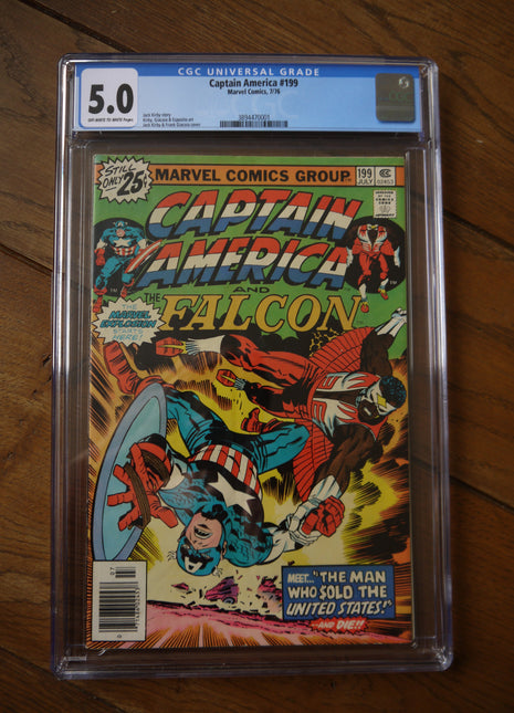Captain America (1968 1st Series) #199 CGC 5.0 - Mycomicshop.be