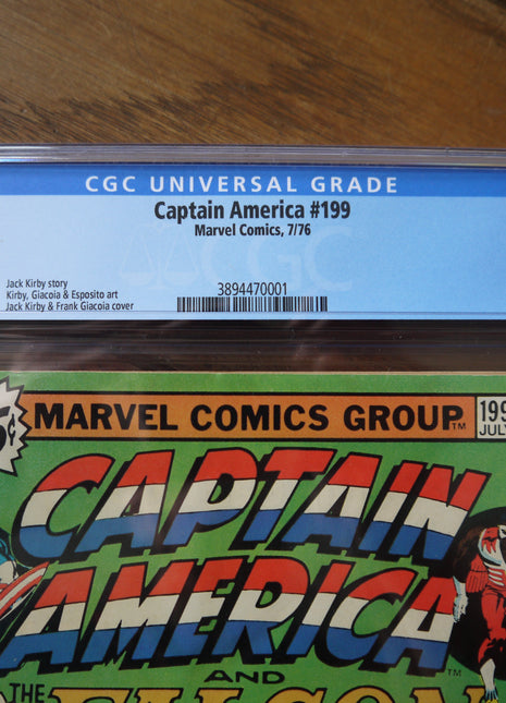 Captain America (1968 1st Series) #199 CGC 5.0 - Mycomicshop.be