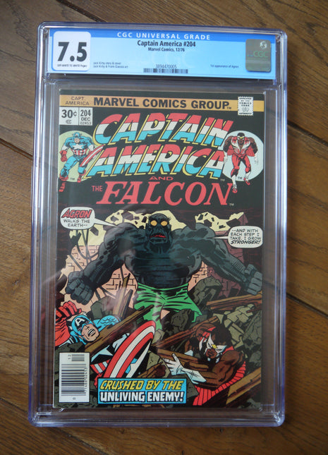 Captain America (1968 1st Series) #204 CGC 7.5 - Mycomicshop.be