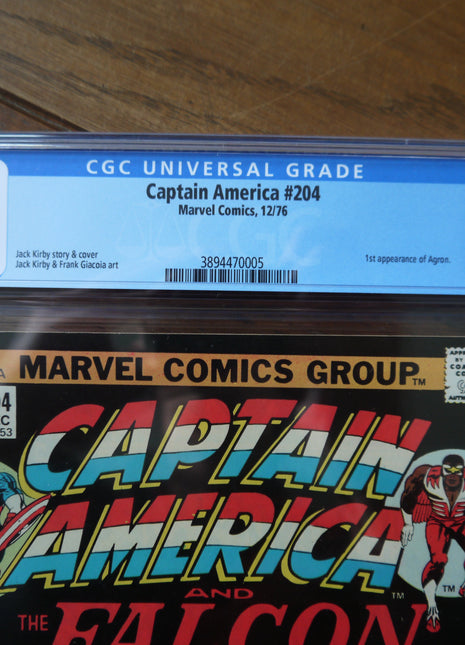Captain America (1968 1st Series) #204 CGC 7.5 - Mycomicshop.be