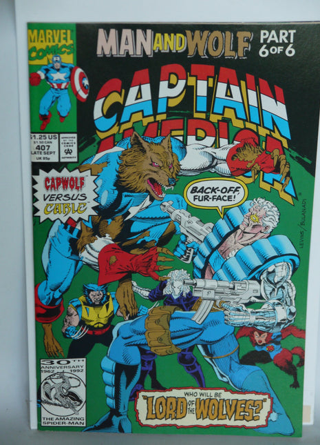 Captain America (1968 1st Series) #407 - Mycomicshop.be